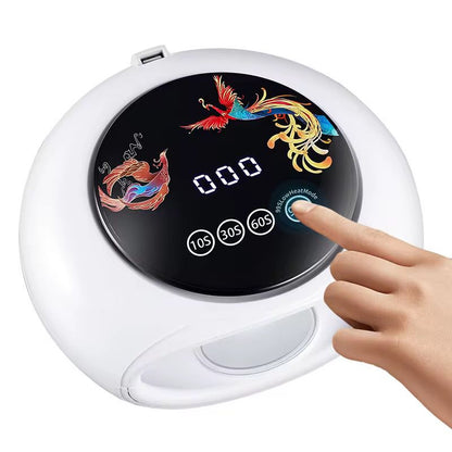 Panou de control al lampii BLUEQUE V15 cu afisaj digital si butoane tactile
