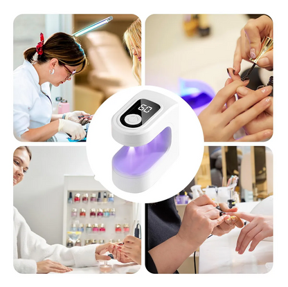 Lampa UV nail art portabila – uscare rapida gel si unghii perfecte