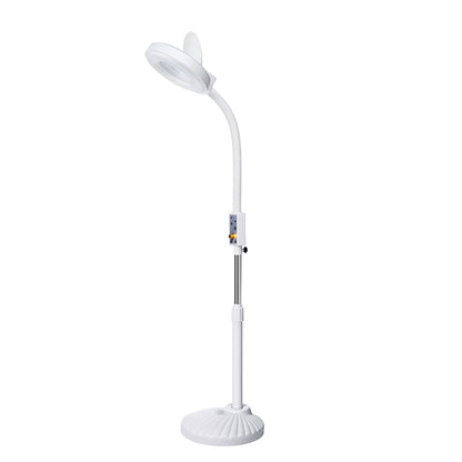 Lampa cu Lupa LED pe Stativ Reglabil – Gat Flexibil, Baza Scoica Stabila