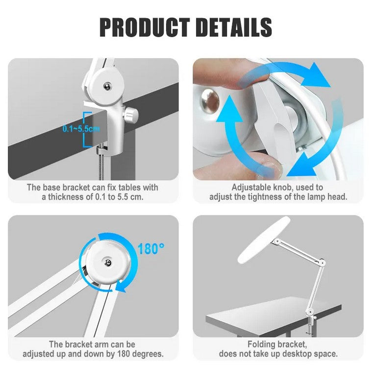 Lampa cosmetica LED | 5600-6000K | Glam Light