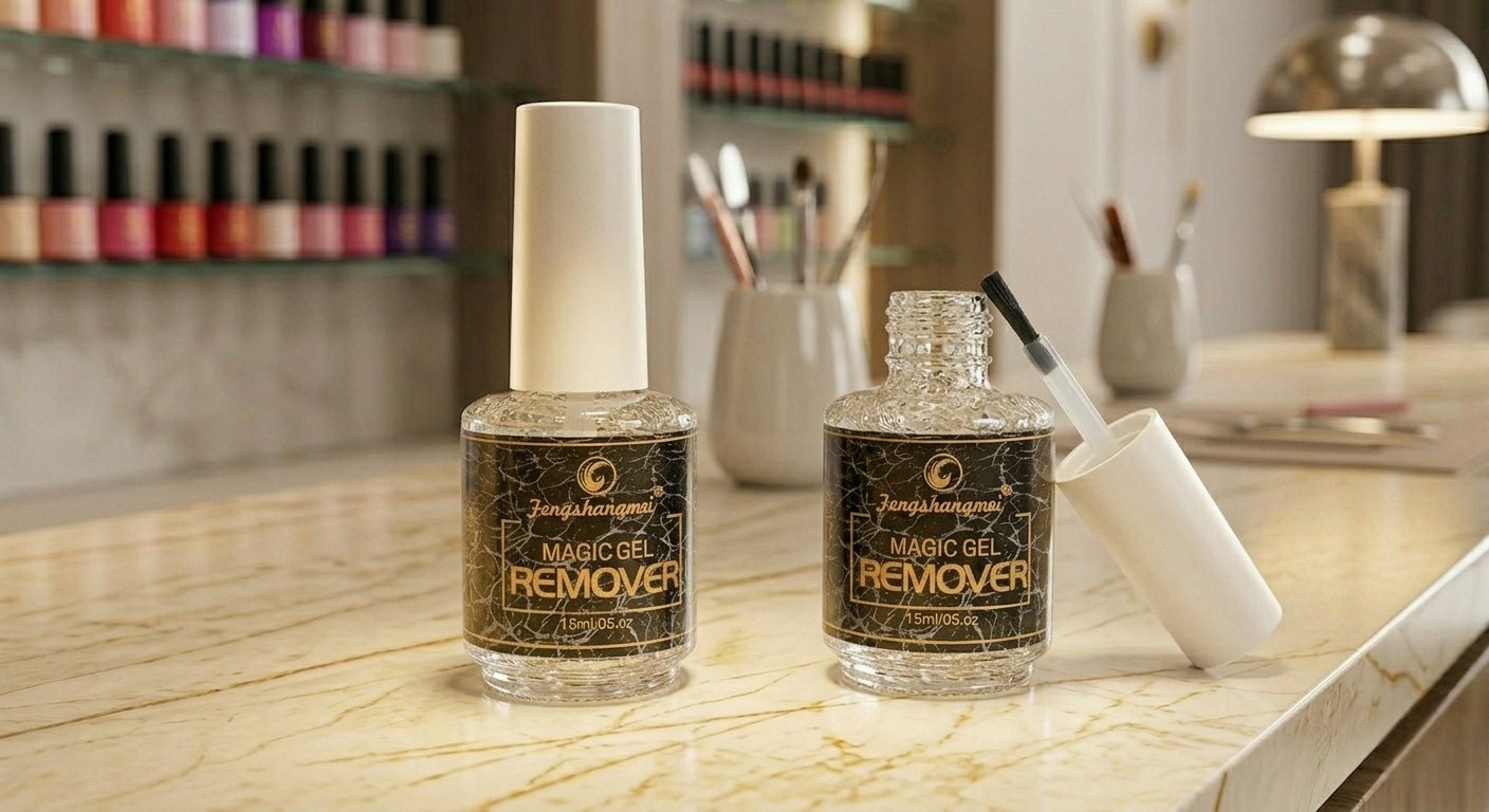 FSM Solutie Profesionala Magic Remover / Magic Crack - Pentru Indepartarea Ojei Semipermanente (15ml)