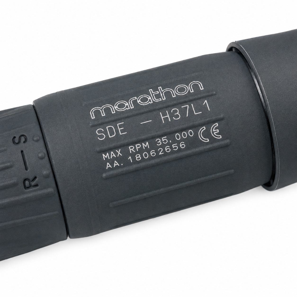 Detaliu model Marathon SDE-H37L1 și viteză maximă de 35.000 RPM