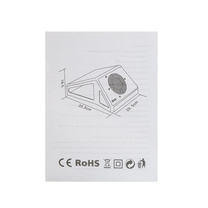 Carticica si fisa cu manualul de instructiuni de utilizare si certificare pentru aspiratorul MAX 100W Ideal Beauty.