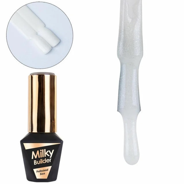 Milky Builder Base – PEARLY , 10ml Molly Lac