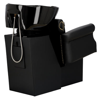 Scafa Coafor Kiva – Confort Absolut cu Bol Ceramic Mobil și Design Ergonomic