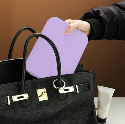 Oglinda cosmetica | LED | MICA, 3 tipuri de lumina-Pliabila-USB | 20 x 13 cm