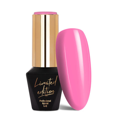 Oja semipermanentă MollyLac Limited Edition Sweet Peony Nr. 412, nuanță roz intens, 10 g