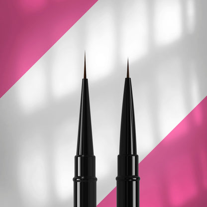 Pensula liner dubla pentru nail art Staleks Expert, 7/10 mm (NBE-01/03)