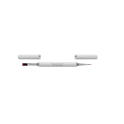 Pensulă gel și liner STALEKS EXCLUSIVE 08/03 cu capace magnetice