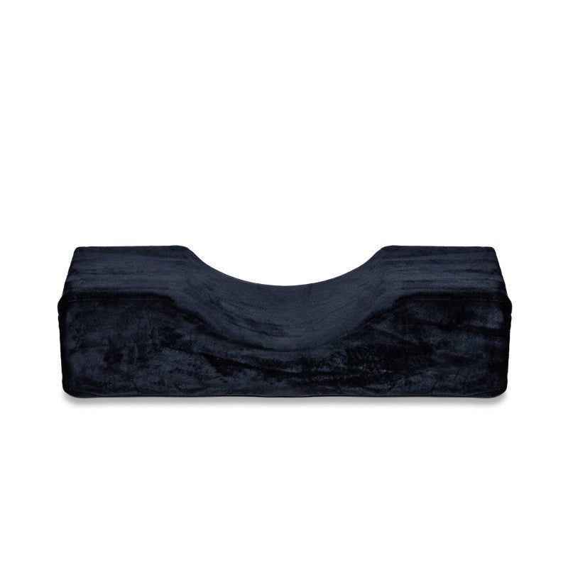 Pachet Perna Ergonomica Extensii Gene + Husa Elastica Pat Cosmetica – Negru