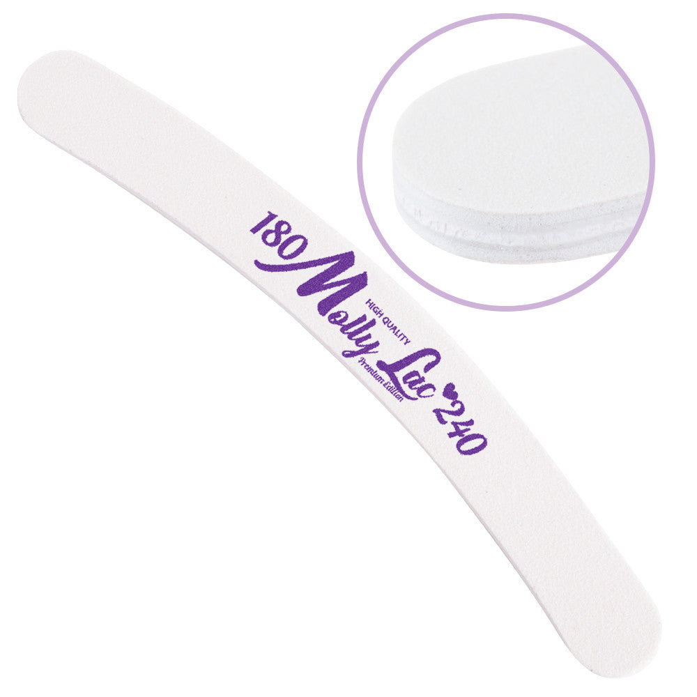 Pila Unghii Banana MollyLac 180/240