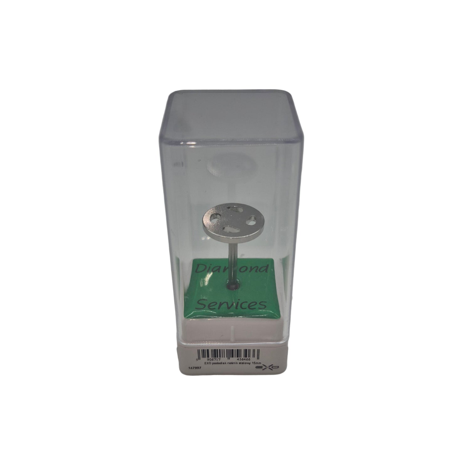 Disc pedichiura profesional Diamond Services – 15 mm, otel inoxidabil