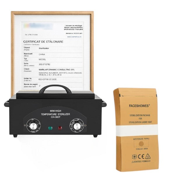 Pupinel CH-360T – CALIBRAT + 100 pungi sterilizare