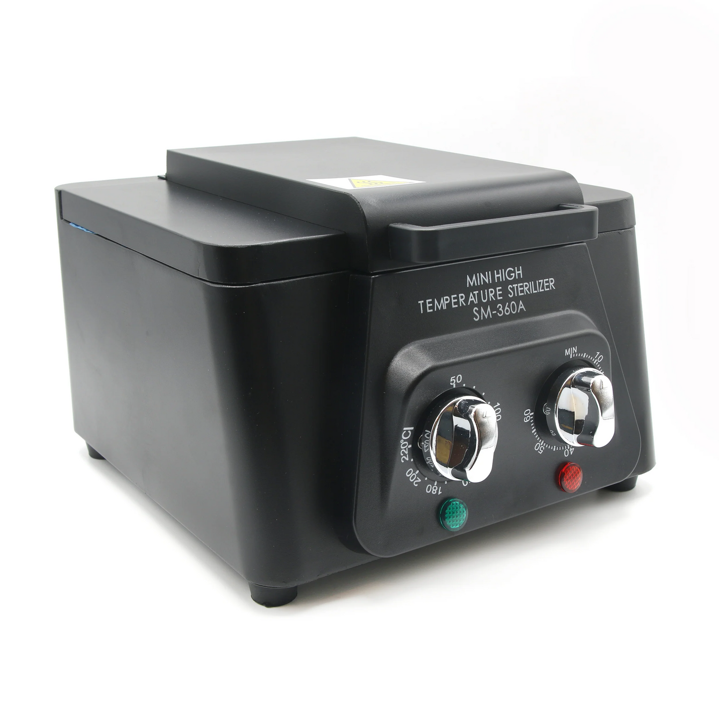 Sterilizator instrumente cu aer cald | 220 grade | SM-360A, Negru – CALIBRAT