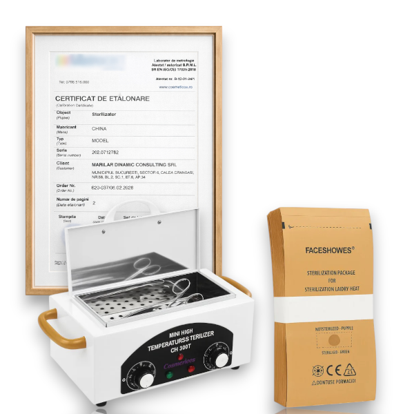 Pupinel CH-360T – CALIBRAT + 100 pungi sterilizare