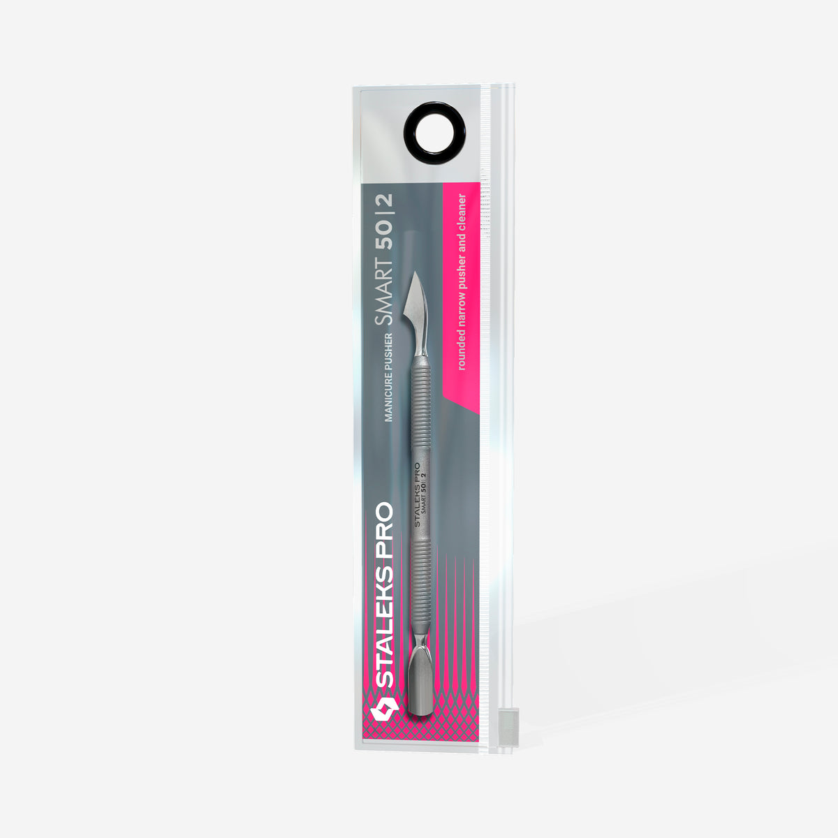 Pusher cuticule profesional inox, pusher cuticule, ambalaj, Staleks Smart, PS-50/2