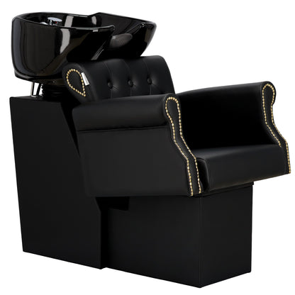 Scafa Coafor Kiva – Confort Absolut cu Bol Ceramic Mobil și Design Ergonomic