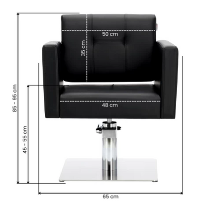 Scaun de coafat Stella – confort profesional si design elegant
