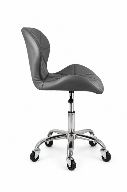 Scaun Ergonomic Manichiura / Cosmetica Diamond Grey – Inaltime Reglabila