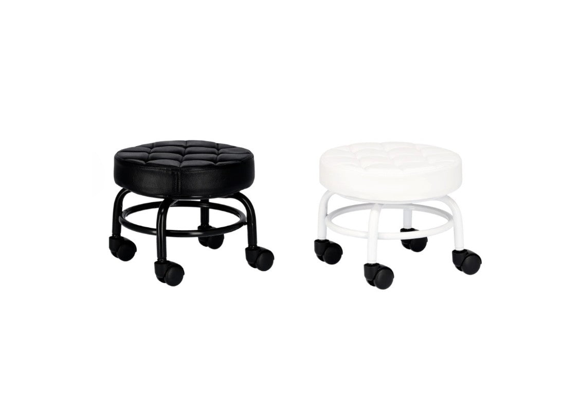 Scaun pentru pedichiura mobil, rotund, PREMIUM