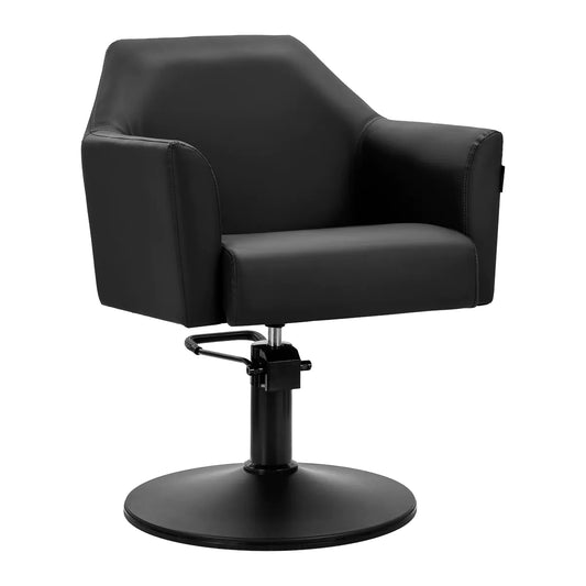 Scaun coafor / frizerie Gabbiano DAVOS , negru