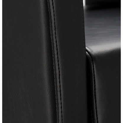 Scaun coafor / frizerie Black Tomas, pompa hidraulica, rotativ