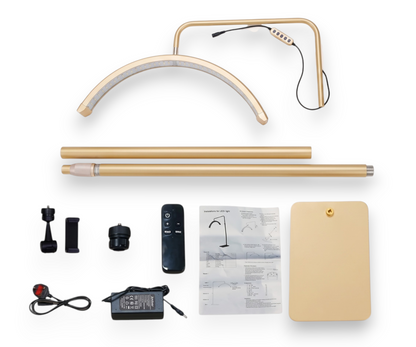 Lampa led semiluna | Moon Light | 23 inch / 57cm | 36w | 2800 LM | GOLD