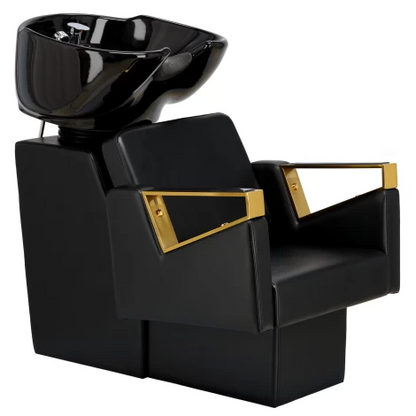 Scafa coafor/frizerie THOMAS  cu bol ceramic mobil, armatura si baterie