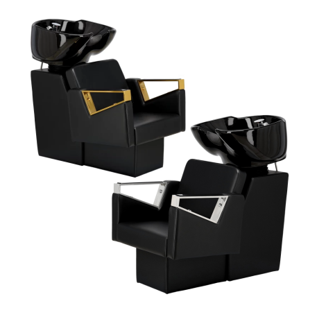 Scafa coafor/frizerie THOMAS  cu bol ceramic mobil, armatura si baterie