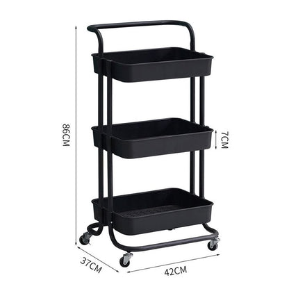 Schita tehnica cu dimensiunile ucenicului metalic si statiei mobile: inaltime 86 cm, lungime 42 cm, latime 37 cm si adancime raft 7 cm.