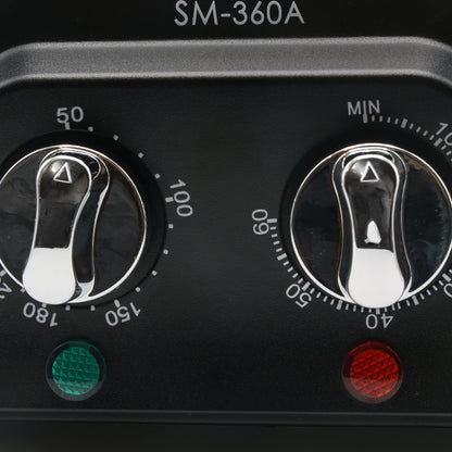 Sterilizator instrumente cu aer cald | 220 grade | SM-360A, Negru
