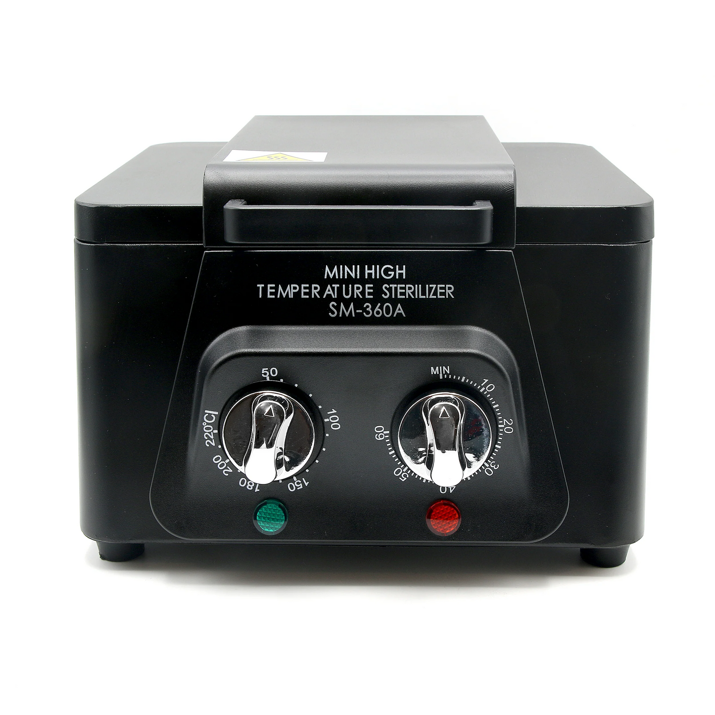 Sterilizator instrumente cu aer cald | 220 grade | SM-360A, Negru – CALIBRAT