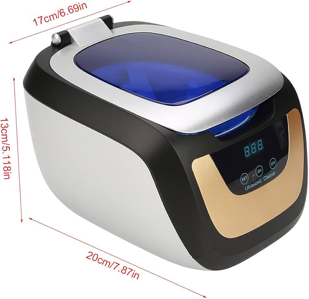 Aparat Curatare cu Ultrasunete / Sterilizator Ultrasunete CE-5700A – 750 ml, Display Digital Touch, 5 Trepte Timer, 50W