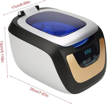 Aparat Curatare cu Ultrasunete / Sterilizator Ultrasunete CE-5700A – 750 ml, Display Digital Touch, 5 Trepte Timer, 50W