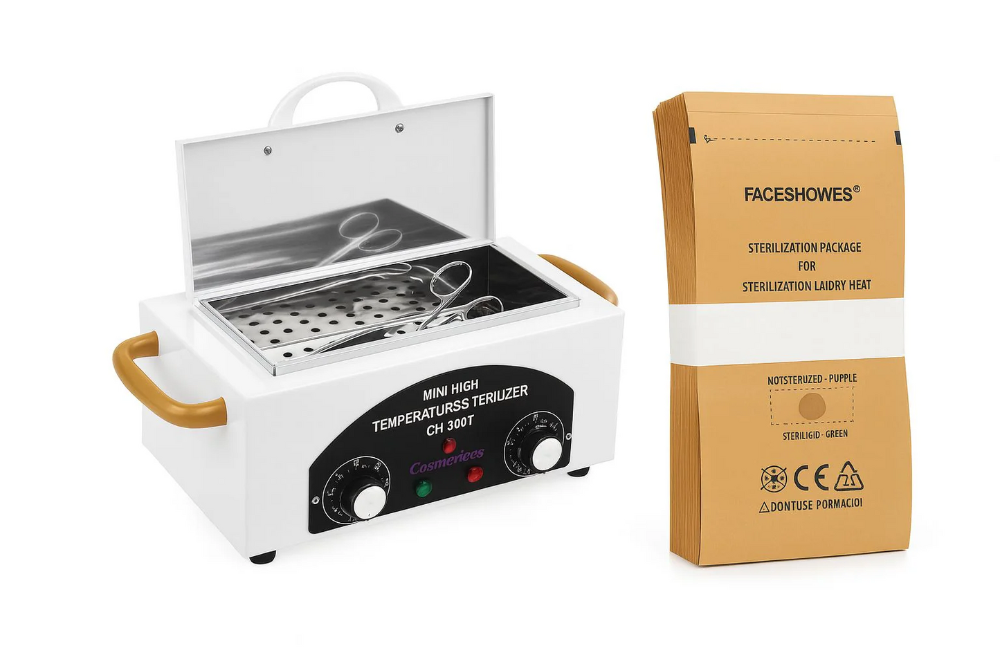 Pupinel Profesional, sterilizator cu aer cald 220 grade CH-360T – CALIBRAT