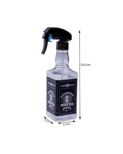 Pulverizator pentru frizerie, din plastic dur, transparent, 500 ml
