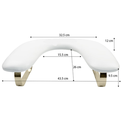 Suport mana ZEN – Profesional pentru manichiura, alb si negru