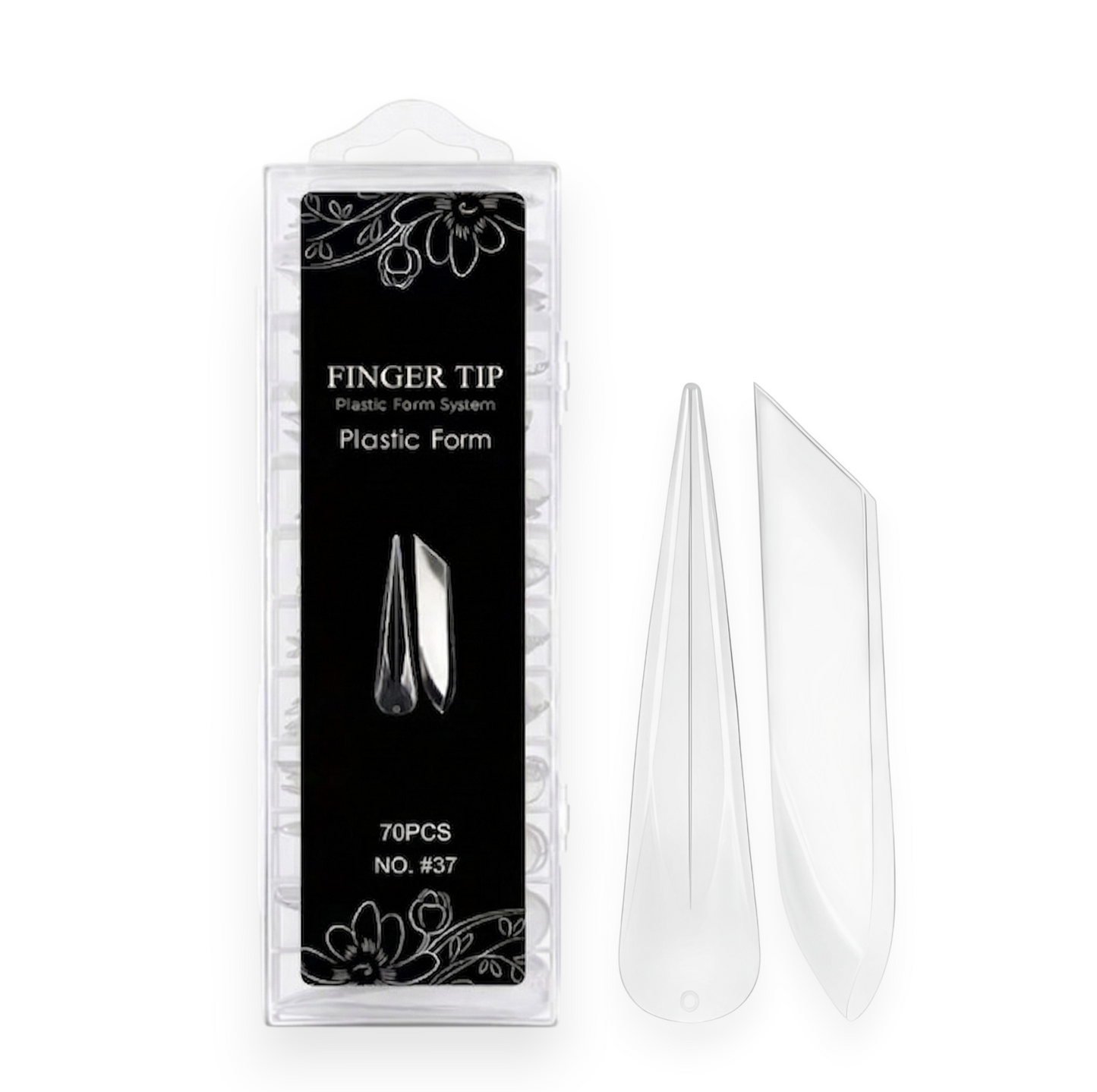 Tipsuri Reutilizabile Dual Forms NO. #37 – Extreme Cat Claws & 3D Nails (70 buc)