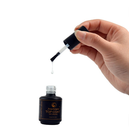 Top Coat UV No Wipe FSM - gel de final lucios - 15 ml