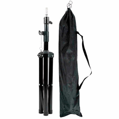 Trepied suport cap manechin coafor/frizerie pentru practica, Negru