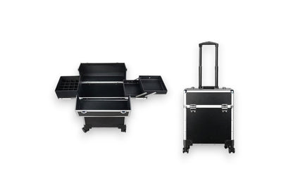 Geanta Troler Organizator Profesional C70 – Compartimentat, pentru Machiaj si Manichiura
