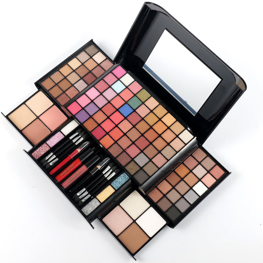 Trusa Profesionala Miss Rose - 7002-002N - 104 Culori pentru Look-ul Tau Ideal