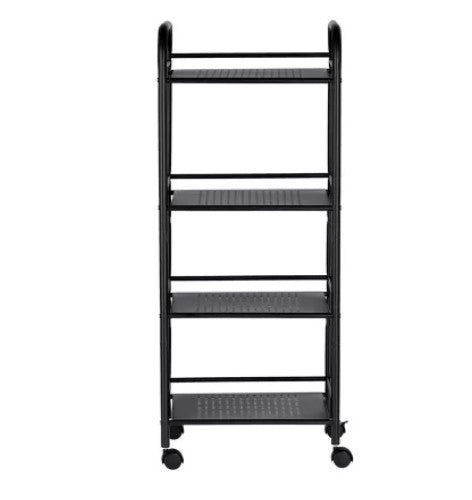 Ucenic coafor / frizerie metalic ST020 – design modern, 4 rafturi spațioase