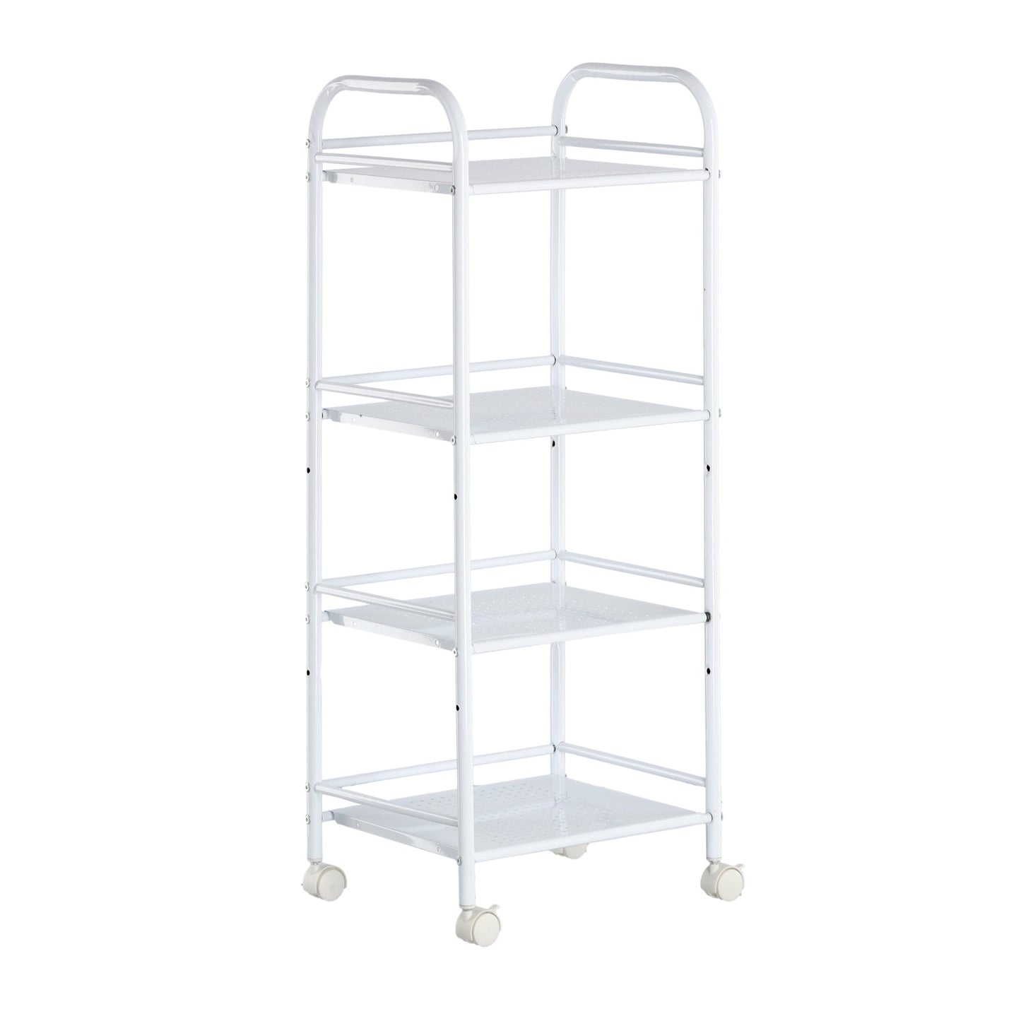 Ucenic coafor / frizerie metalic ST020 – design modern, 4 rafturi spațioase