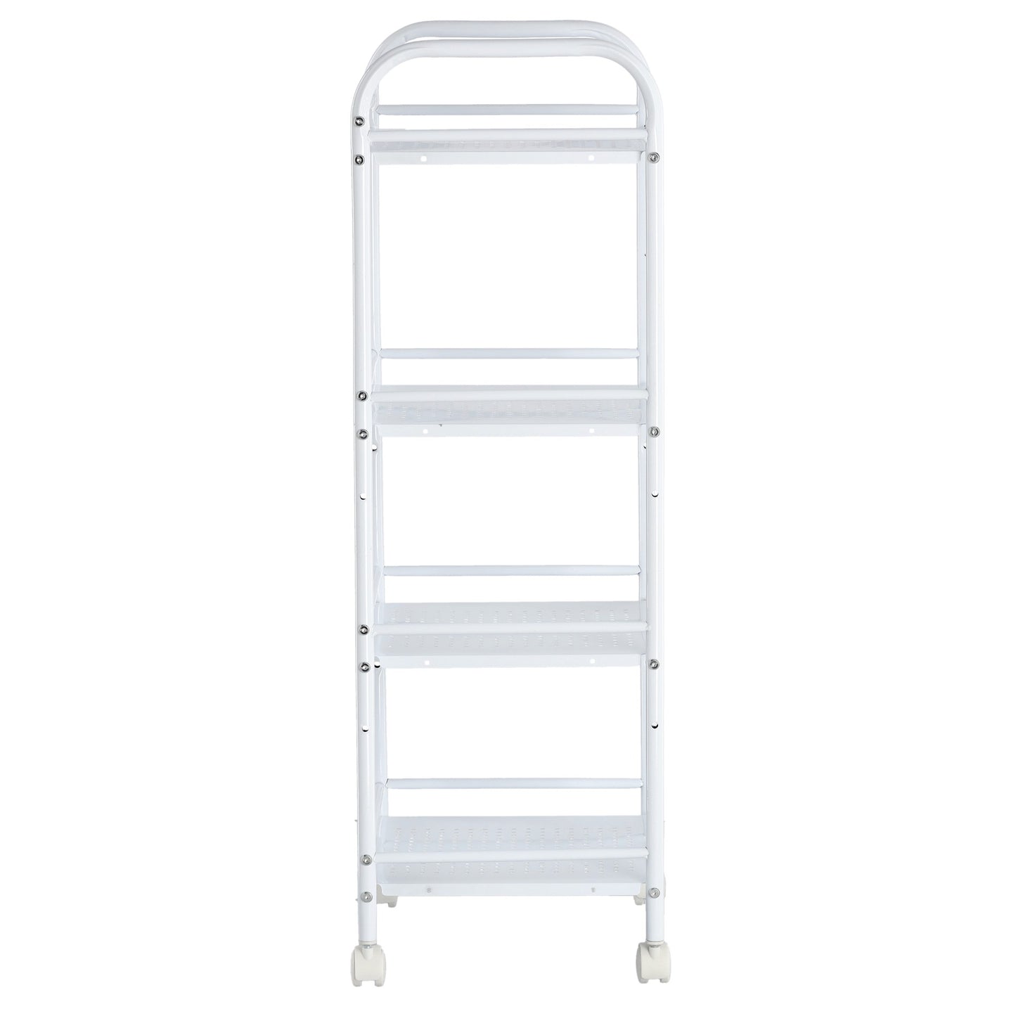 Ucenic coafor / frizerie metalic ST020 – design modern, 4 rafturi spațioase