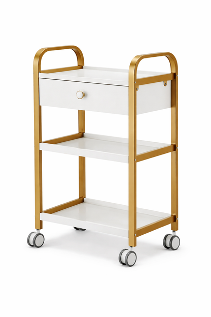 Statie mobila beauty, ucenic profesional cu sertar