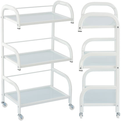 Ucenic multifunctional cu 3 rafturi din sticla, 46cm lungime, 3-PK-001