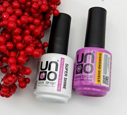 Top Coat Diamond Shield LED/UV Brand Uno, fara degresare 15ml