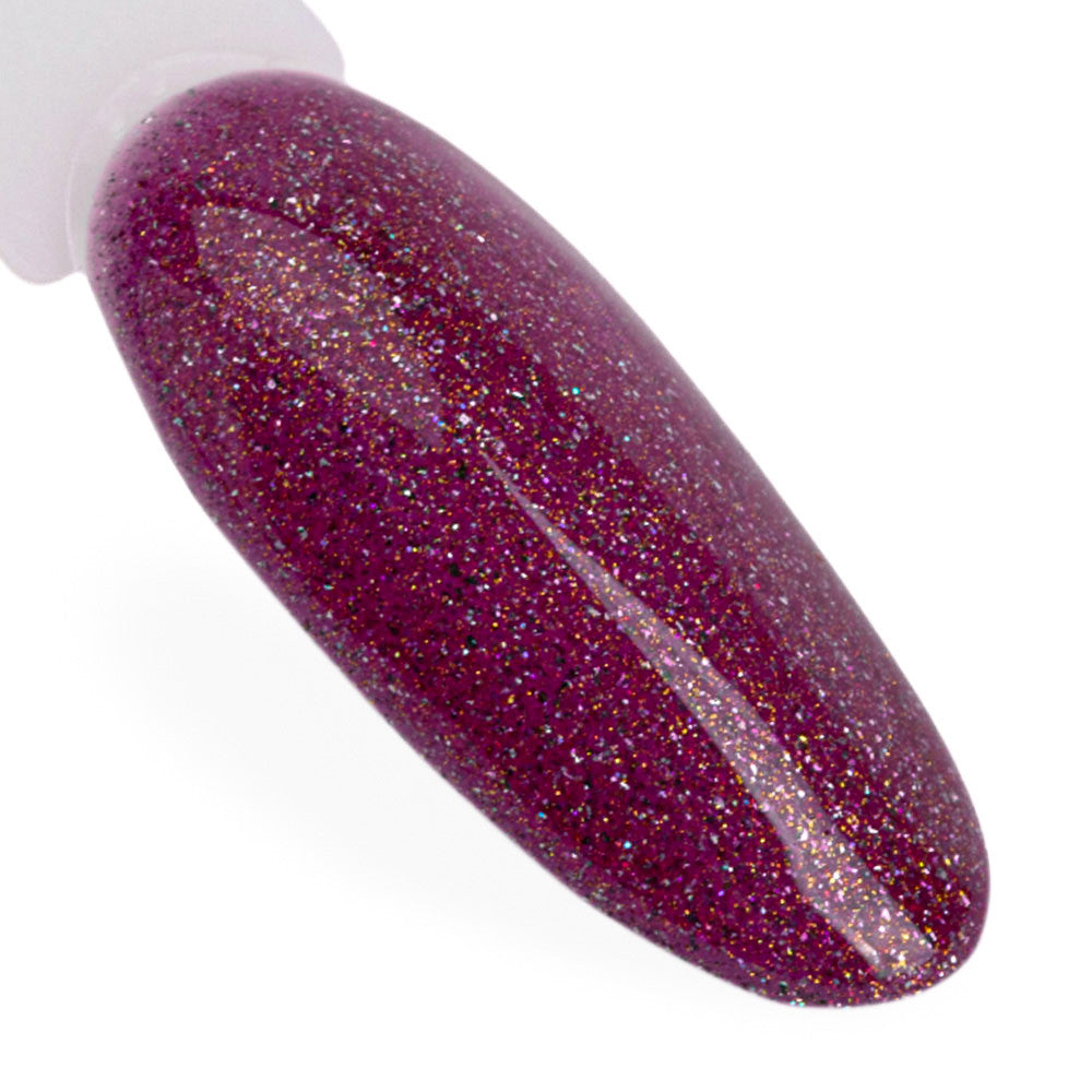 Oja semipermanenta MollyLac  – Colectia Story Time -  Nr. 384 - Sampanie