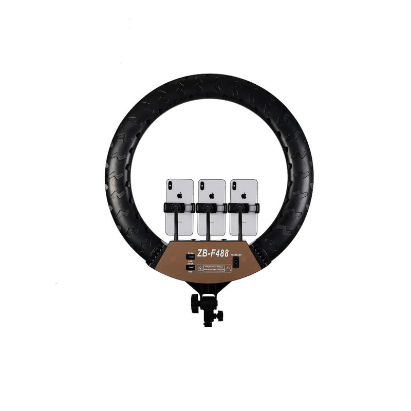 Lampa LED Ring Light ZB-F488, 56cm, 60w